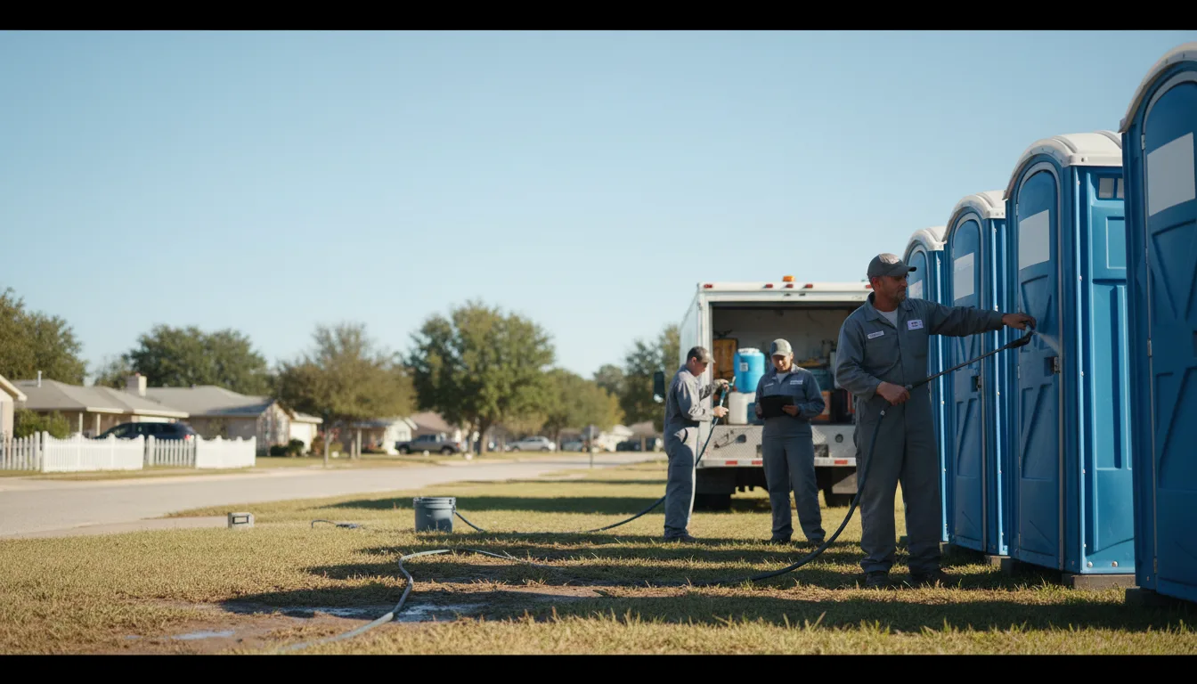 Long-Term Portable Toilet Rental in Seneca, WI near me